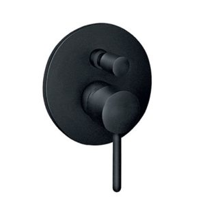 ROSAN Slavina Dark Za Tuš Kadu Uzidna Sa Dva Izlaza JD31901