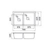 METALAC  Xquadro Plus 2D Sudopera - Image 2