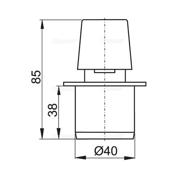 ALCA Ozračeni Ventil DN 40 - Image 2