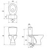 CERSANIT Monoblok Simplon President 850214 - Image 3