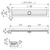 TECE Drainline 900mm Do Zida 600901 - Image 2