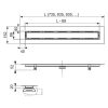 TECE Drainline Za Kamen 1500mm TECE-651500 - Image 2
