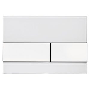 TECE TIPKA SQUARE STAKLO BELA-TASTER BELA 9240800