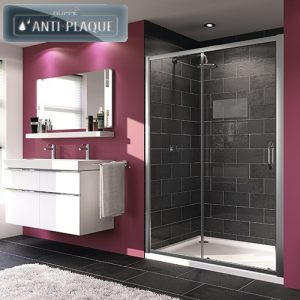 HUPPE X1 TUŠ VRATA KLIZNA 140 cm antiplaque glass h-200 140411.069.322