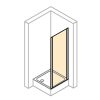 HUPPE X1 FIKSNI DEO (BOČNI PANEL)120 cm antiplaque glass h-200 140516.069.322 - Image 2