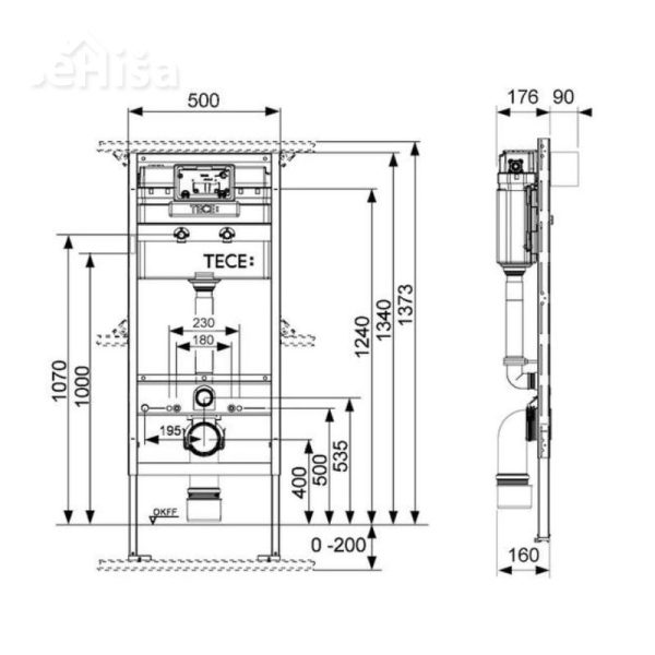 TECE Vodokotlić element trokader 9300066 - Image 2