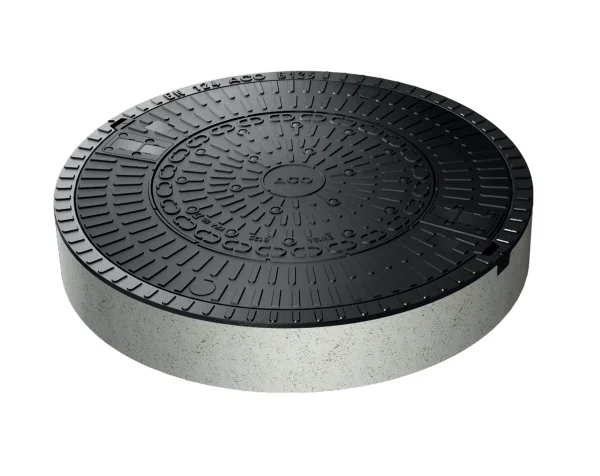 ACO SAKU šaht poklopac pp b125 fi600 komplet 11873 - Image 3