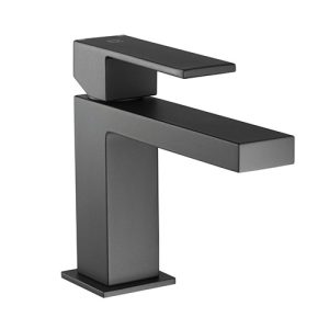 HERZ UNITAS Baterija za lavabo sq black UH00057B