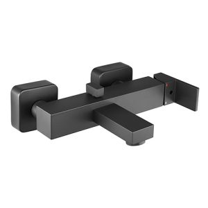 HERZ UNITAS Baterija za kadu sq black UH00360B