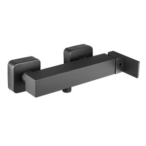 HERZ UNITAS Baterija za tuš kadu sq black UH00494B