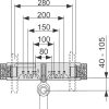 TECE Pričvršćivač za umivaonik profil 9020033 - Image 3