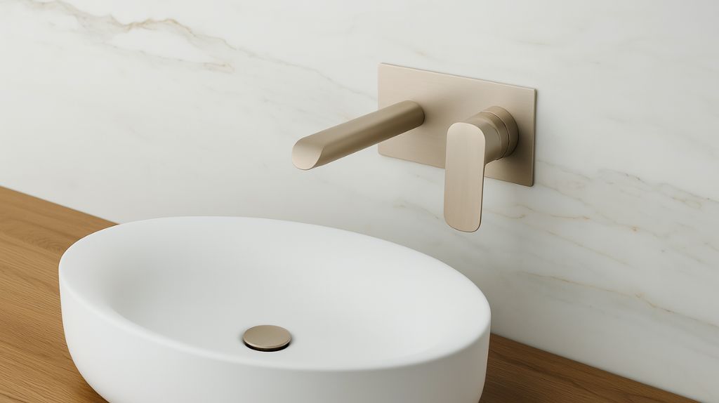 Baterija za lavabo koja je ugradna idealna je kada želite čist izgled bez viška elemenata.