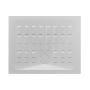 Azzurra Cube tuš kada 100x80 cm – pravougaona kada sa reljefnom protivkliznom površinom