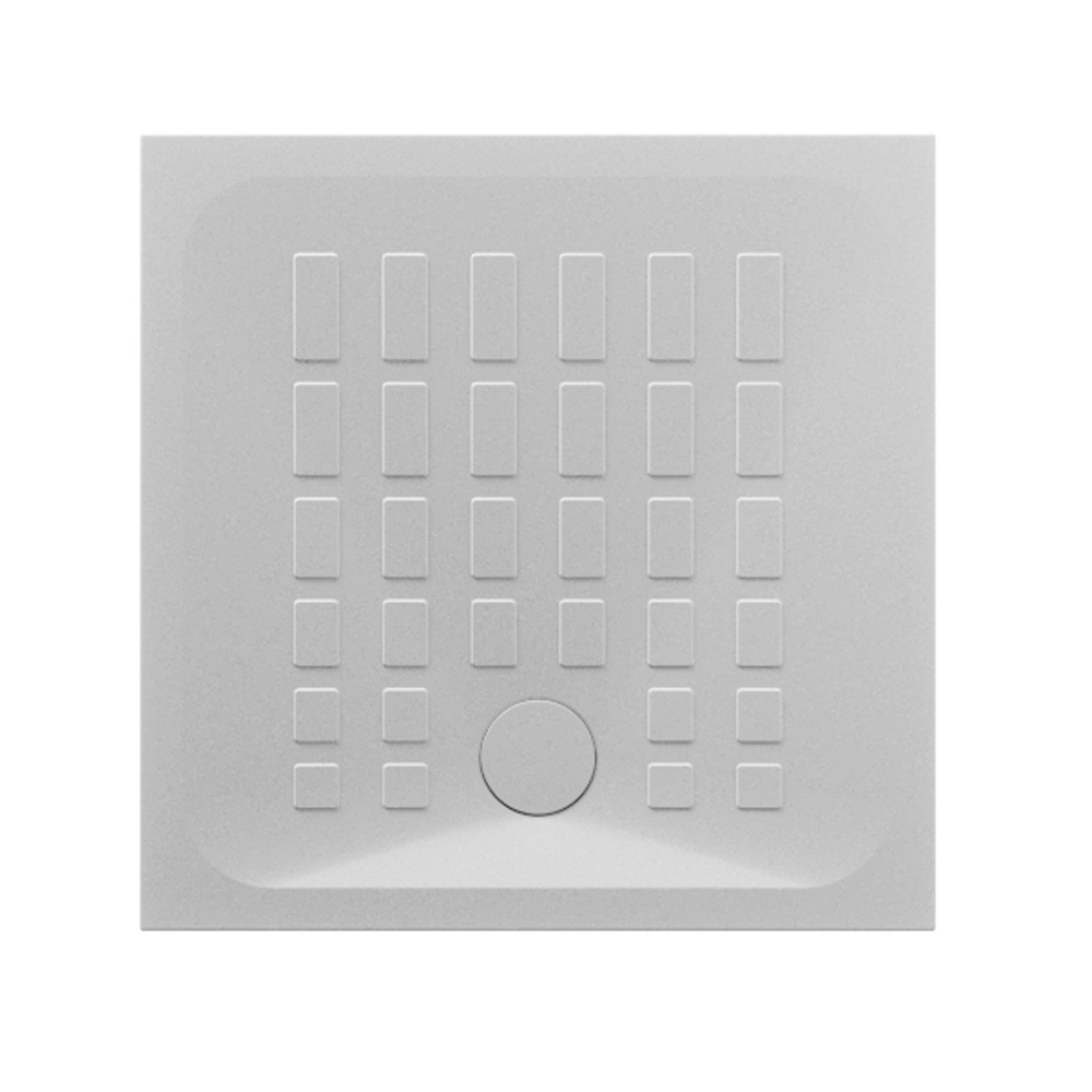 Azzurra Cube tuš kada 90x90 cm – kvadratna kada sa protivkliznom površinom i minimalističkim dizajnom