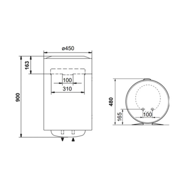 ARISTON Bojler PRO 1 R 100 L - Image 2