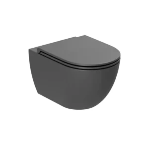 AZZURRA Comoda WC šolja konzolna Easy Clean CMVCSPE5000WCAD crna mat sanitarna keramika dimenzije 36 × 34 × 52 cm