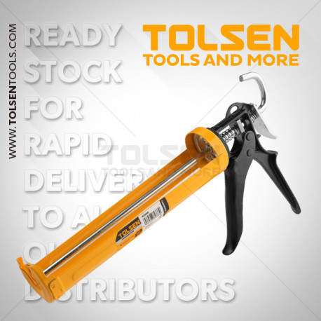 Aluminijumski pištolj za silikon 225 mm – Tolsen