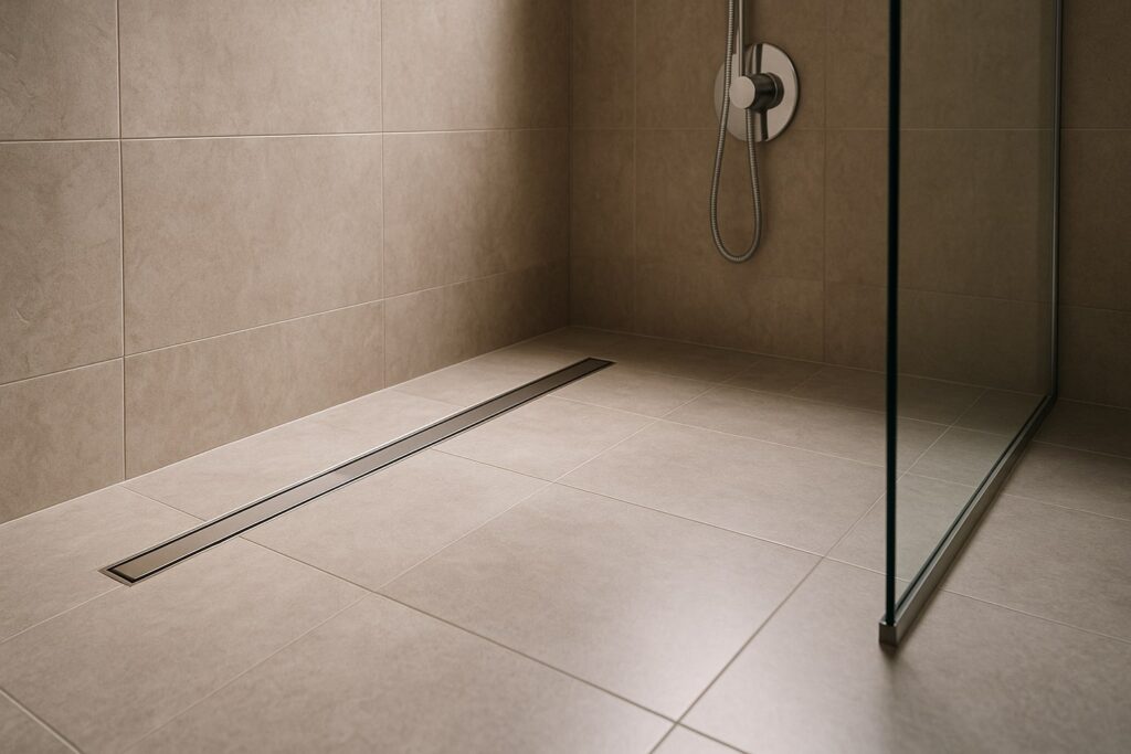 Kanalice za vodu za tuš kabine