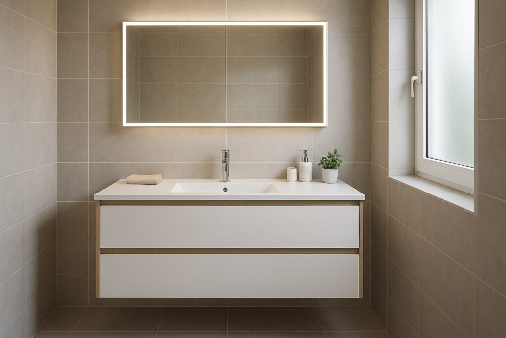 Komode za kupatilo i ogledala