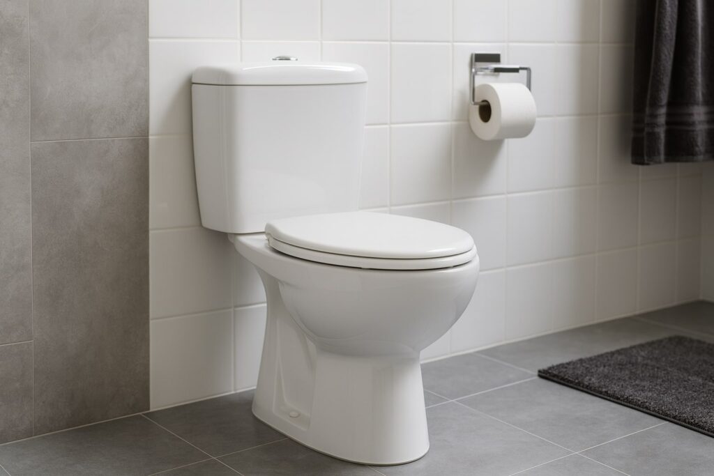 Bela Simplon WC šolja