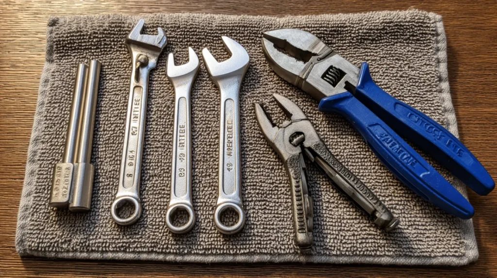 Alat za skidanje slavine, nekoliko kljuceva