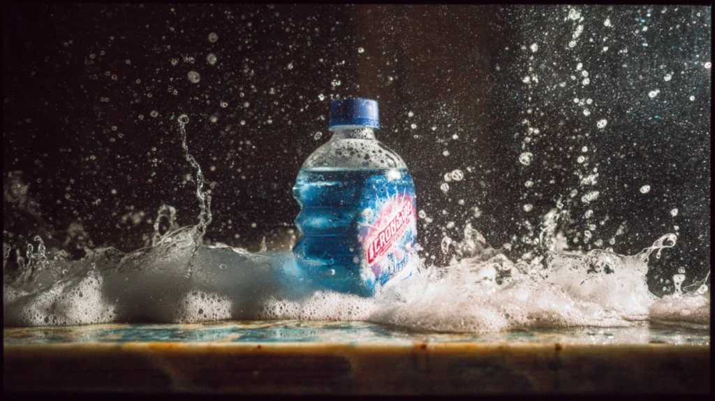 Detardzent za sudove i topla voda