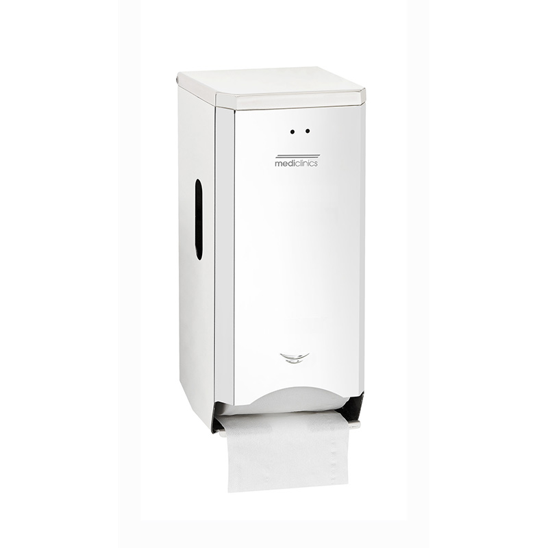 Mediclinics zidni držač toalet papira inox bela završna obrada