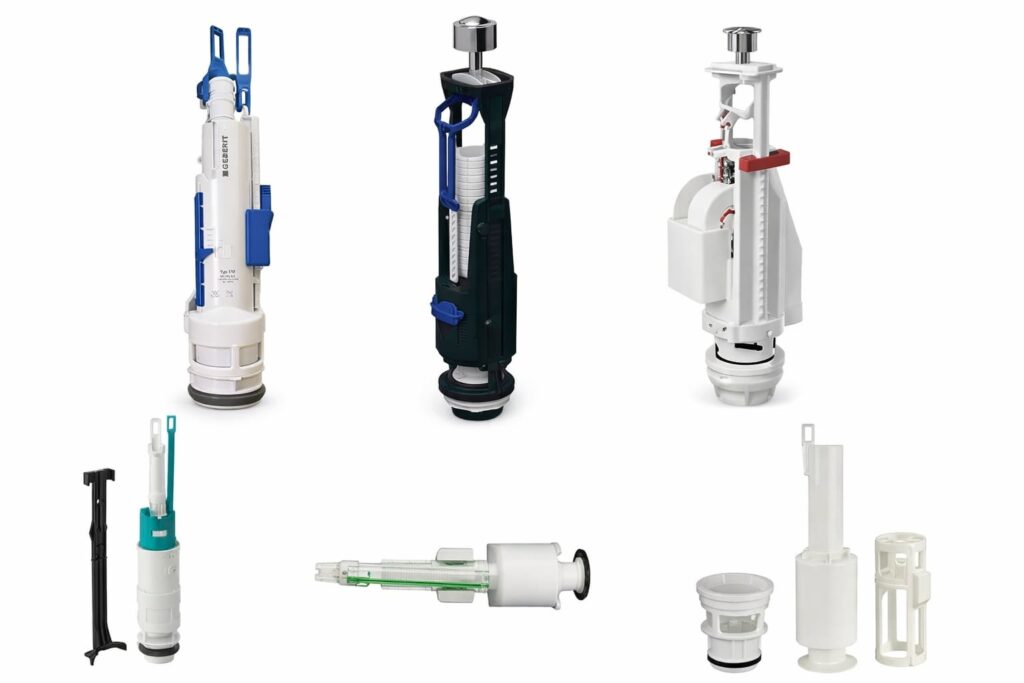 Različiti tipovi zvona za vodokotlić