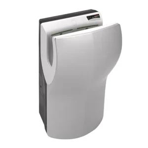 MEDICLINICS Dualflow Plus sušač za ruke M24ACS, hrom mat, brushless motor, HEPA filter, BioCote zaštita, hands-in dizajn