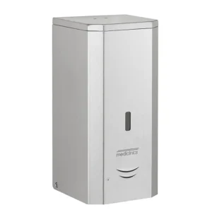 MEDICLINICS senzorski dozator za tečni sapun DJ0037ACS, AISI 304 nerđajući čelik, inox mat, kapacitet 1 L