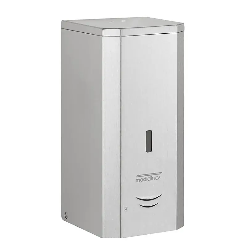 MEDICLINICS senzorski dozator za tečni sapun DJ0037ACS, AISI 304 nerđajući čelik, inox mat, kapacitet 1 L