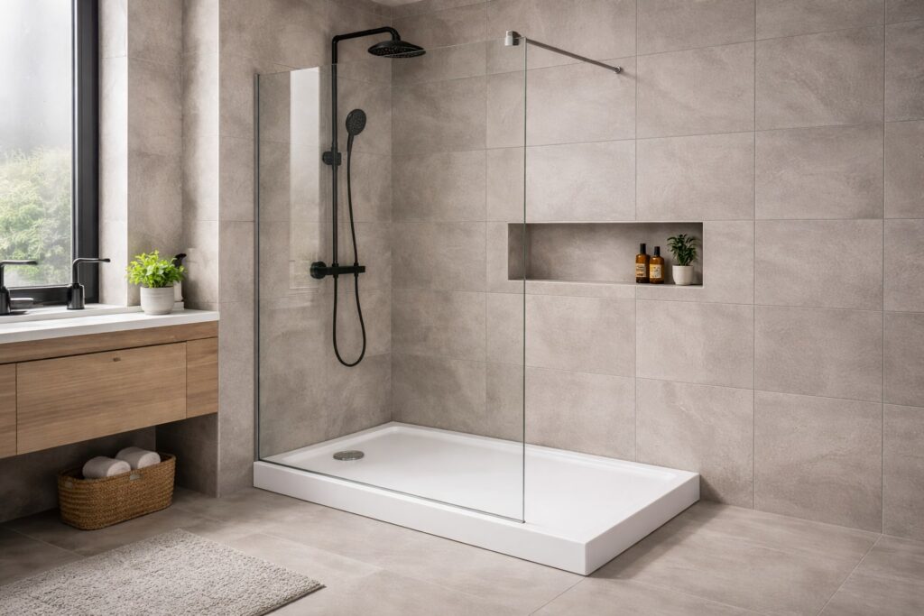 Walk-in paravani za tuš kade