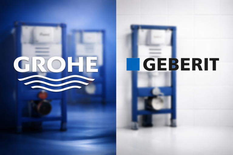 Grohe ili Geberit ugradni vodokotlić – šta izabrati za vaše kupatilo?