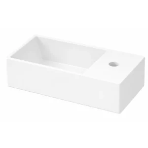 Azzurra ELEGANCE SQUARED lavabo 40×22 cm beli (ELLP040220QMBI) Azzurra ELEGANCE SQUARED lavabo 40×22 cm beli (ELLP040220QMBI)