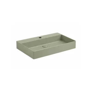 Azzurra ELEGANCE SQUARED lavabo 61×40 cm verde natura (ELLP060400QMNA) Azzurra ELEGANCE SQUARED lavabo 61x40 cm verde natura (ELLP060400QMNA)