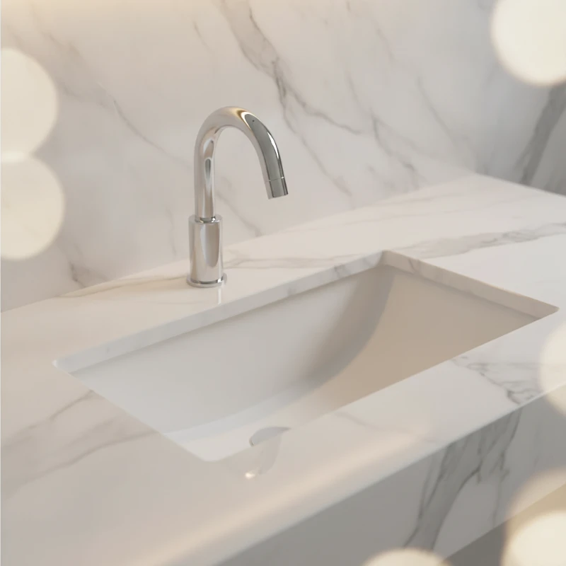 Azzurra podgradni lavabo 45×30 cm beli (ACL04530T00BI)