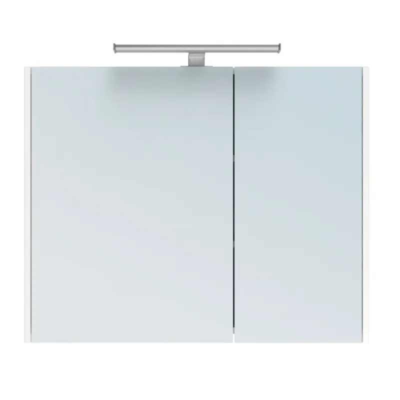 Pino Art Atria ogledalo sa ormarićem 85 cm bela