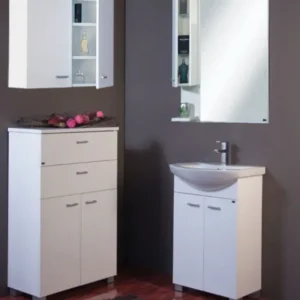 Pino Art Klasik ormarić 68 cm beli Pino Art Klasik ormarić za kupatilo 68 cm beli