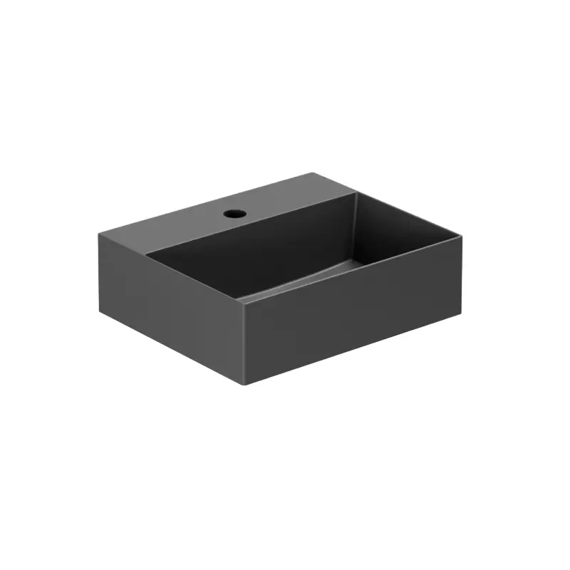 Azzurra ELEGANCE SQUARED lavabo 42x35 cm coal (ELLP042350QMCA)