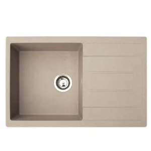 Metalac XATOS PLUS granitna sudopera bež 780x500 mm