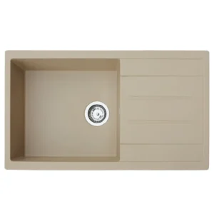 Metalac XATOS MEGA granitna sudopera šampanj 860x500 mm