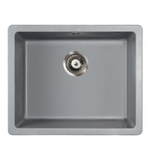 Metalac QUADRO U 50 podgradna granitna sudopera grafit 570x470 mm