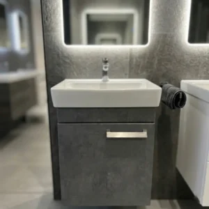 Pino Art Neon lavabo sa ormarićem 45 cm beton sivi
