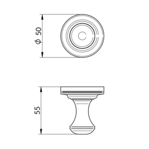 Rosan Brontee NB905 vešalica za peškir u bronzanoj završnoj obradi, elegantnog dizajna i kompaktnih dimenzija.