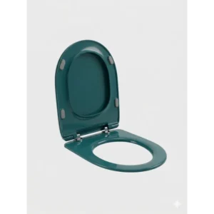 AXA Delano WC daska petrolej zelena otvorena soft close prikaz