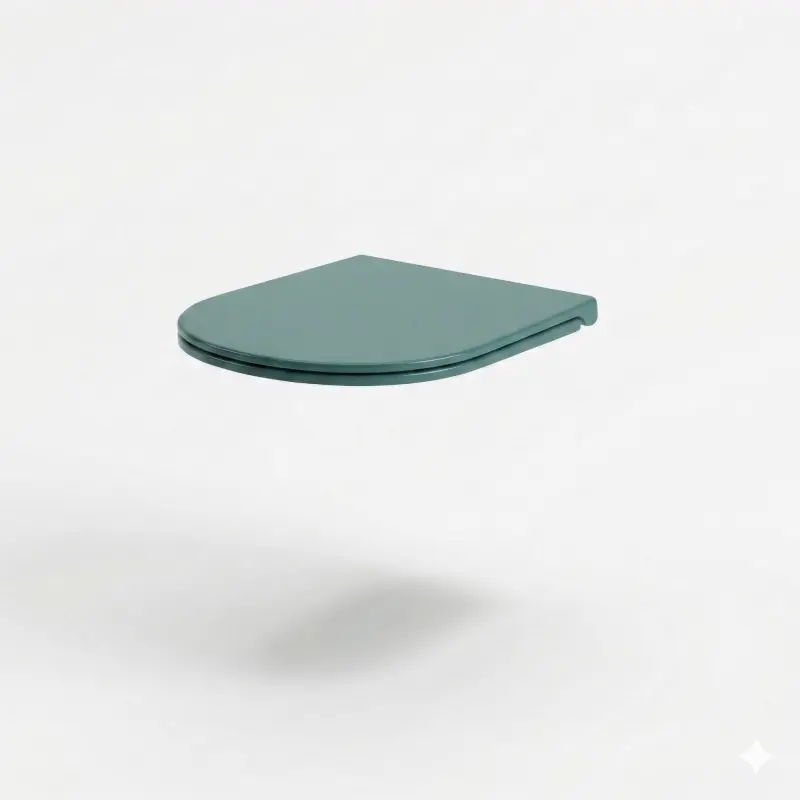 AXA Delano WC daska petrolej zelena soft close minimalistički dizajn