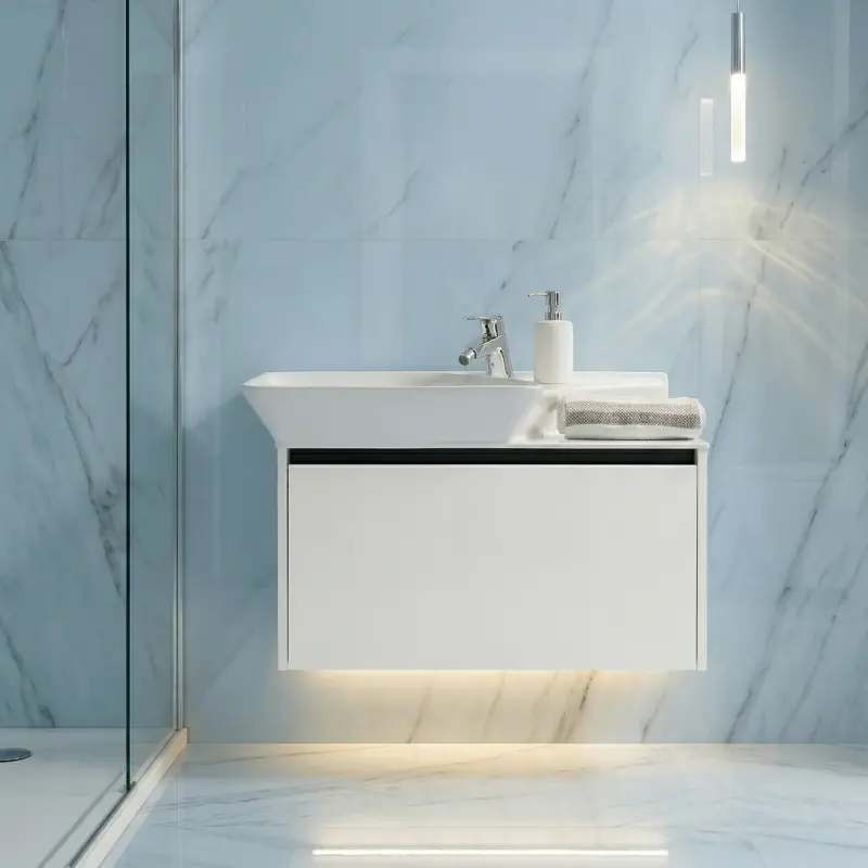 Pino Art Vigo lavabo sa ormarićem 80 cm bela