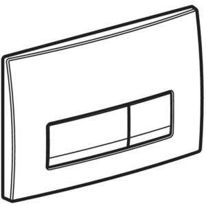 Geberit Delta50 tipka za aktiviranje – bela sjajna / mat crna / hrom sjaj / hrom mat / crna sjajna