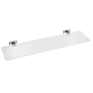 Rosan Quadro JQ904 staklena polica hrom