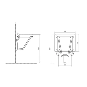 Bemeta Help sedište dimenzije 326325056
